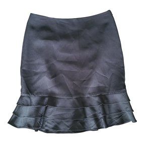 VTG The Limited Flouncy Y2K Pencil Skirt Black Women's Size 4